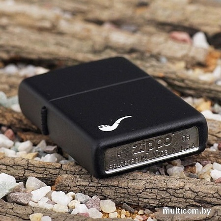 Зажигалка Zippo Pipe 218PL Black Matte