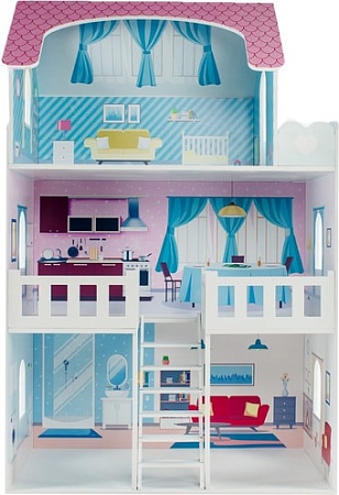 Кукольный домик Paremo Дом Валери Шарм с мебелью PD318-22