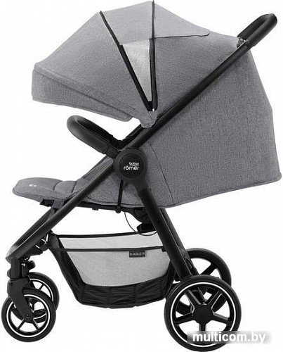 Коляска прогулочная «книга» Britax Romer B-Agile R (elephant grey/black)