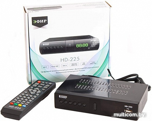 Приемник цифрового ТВ Эфир HD-225