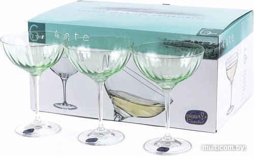 Набор бокалов для мартини Bohemia Crystal Kate 40796/382066/22/210