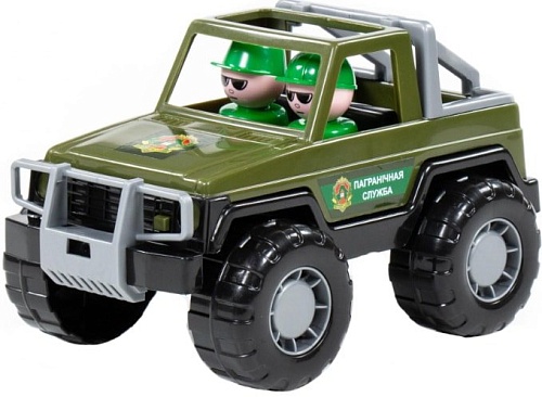 Игрушечный транспорт Полесье Пограничный джип Сафари BY 76380