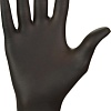 Нитриловые перчатки Mercator Nitrylex PF текстурированные нестерильные неопудренные (XL, черный)
