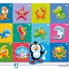 Мозаика/пазл Baby Toys Водный мир 24 элемента 02511