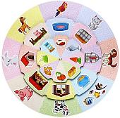 Мозаика/пазл WoodLand Toys Кругозор Домашние животные 156101