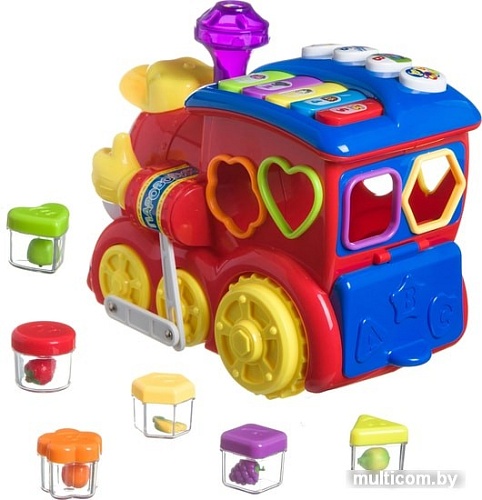 Интерактивная игрушка Bondibon Паровозик ВВ4546