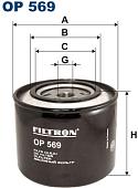 Масляный фильтр Filtron OP 569