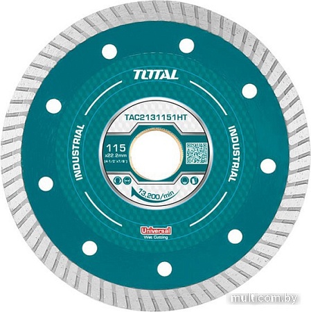 Отрезной диск алмазный Total TAC2131151HT