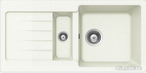 Кухонная мойка TEKA Kea 60 B-TG (белый, без клапана автомата)