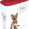 Контейнер для корма Lucky Pet Собаки 434211421 (2.3 л, бордовый)