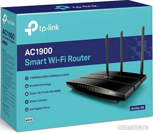 Беспроводной маршрутизатор TP-Link Archer A9 AC1900