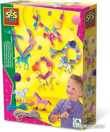 Набор для рукоделия SES Creative Украшения с подвесками лошадки 14705