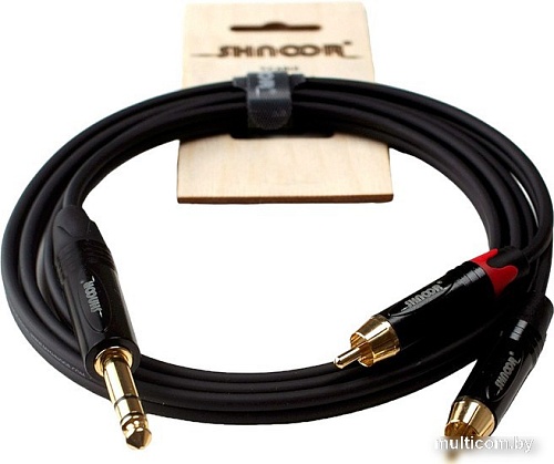 Кабель Shnoor JS2RCA-1m (1 м)