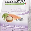 Сухой корм для собак Unica Natura Unico Mono All Breed с форелью, рисом, конскими бобами 2.5 кг