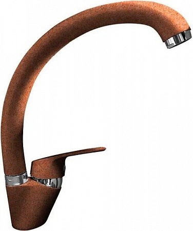 Смеситель GranFest Quarz GF-Z3323 (терракотовый)