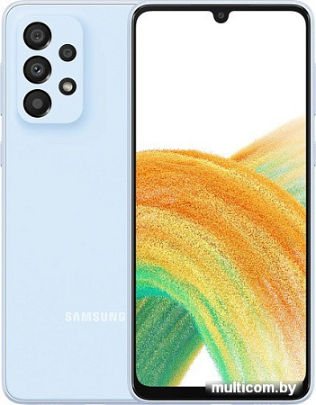 Смартфон Samsung Galaxy A33 5G SM-A336E/DSN 6GB/128GB (голубой)