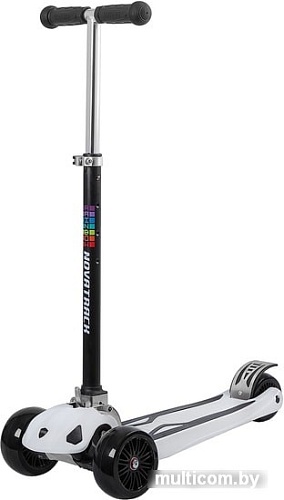 Самокат Novatrack Rainbow 120SW.RAINBOW.WT8 (белый)