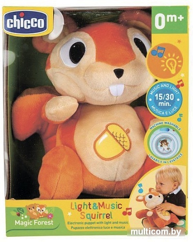 Музыкальная игрушка Chicco Белка 00010063000000