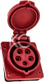 Розетка промышленная КС 415 16А YHT