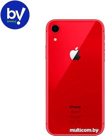 Смартфон Apple iPhone XR 64GB Воcстановленный by Breezy, грейд A ((PRODUCT)RED)