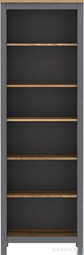 Стеллаж Mio Tesoro Сага 70 2.08.07.110.15 (серый/ясень)