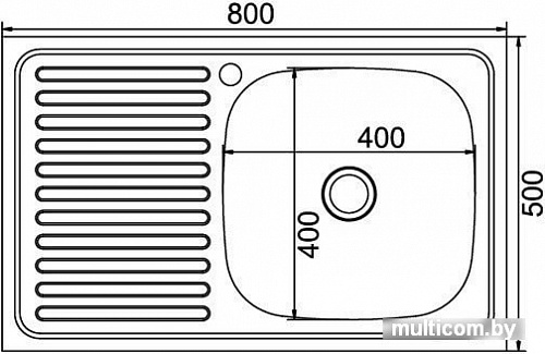 Кухонная мойка Mixline 528173