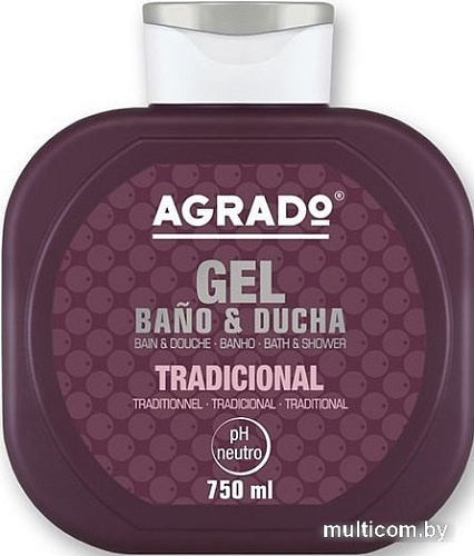 Agrado Гель для душа Traditional 750 мл