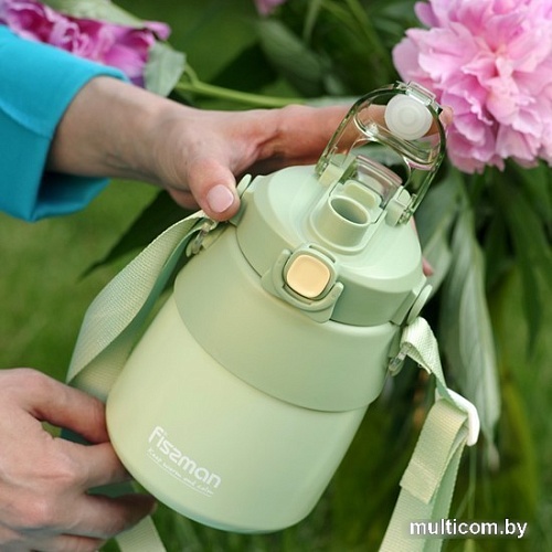 Термос Fissman 9863 800мл (зеленый)
