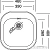 Кухонная мойка Kromevye Bianca EX 149 D