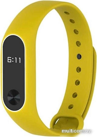 Ремешок Xiaomi для Mi Band 2 (желтый/белый)