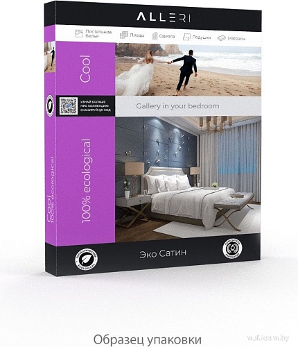 Постельное белье Alleri Эко Сатин 2сп СС-572
