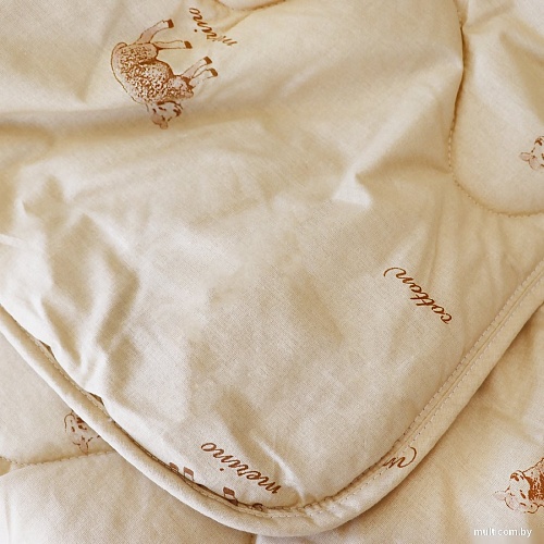 Одеяло Файбертек ШМ.2.06.П 205x150 (шерсть мериноса)