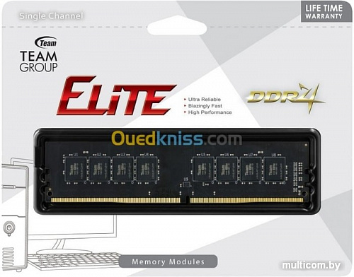 Оперативная память Team Elite 16GB DDR4 PC4-25600 TED416G3200C2201