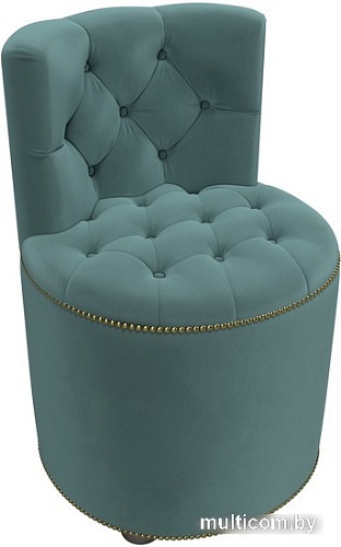 Пуфик Лига диванов Саваж (велюр, бирюзовый)