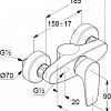 Смеситель Kludi Pure &amp; Solid 348410575