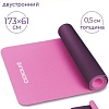 Коврик Indigo TPE IN106 (розовый/фиолетовый)
