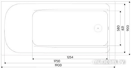 Ванна Kolo Comfort Plus 190x90 [XWP1490000]