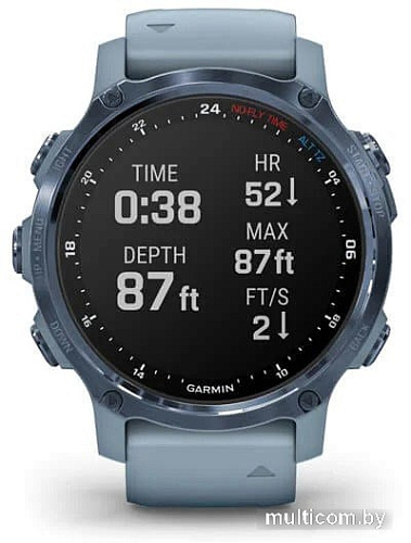 Умные часы Garmin Descent Mk2s (минеральный синий/морская волна)