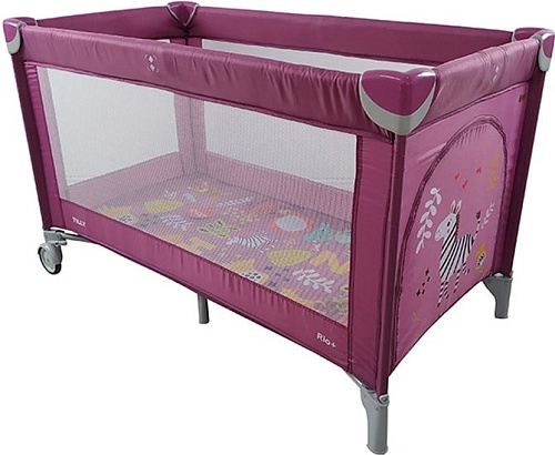 Манеж-кровать Baby Tilly Rio Plus T-1021 (фиолетовый)