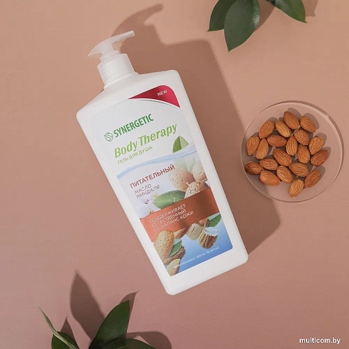 Synergetic Гель для душа Body Therapy Масло миндаля 900 мл