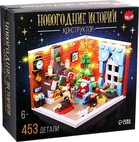 Конструктор Unicon Новогодние истории 10440224 (453эл)