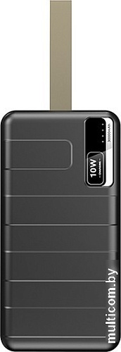 Внешний аккумулятор QUMO PowerAid T6000 30000mAh (черный)