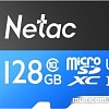 Карта памяти Netac P500 Standard 128GB NT02P500STN-128G-R + адаптер