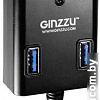 USB-хаб Ginzzu GR-384UAB