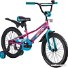 Детский велосипед Novatrack Valiant 18 2019 183VALIANT.RD9 (сиреневый/голубой)