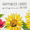 Полотенце Доляна Happiness looks 5423138 (белый)