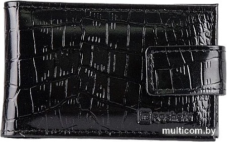 Визитница Poshete 604-024ET-BLK (черный)