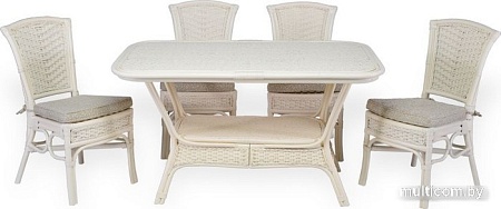 Стул Мир Ротанга Алекса (белый)