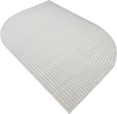 Ковер для жилой комнаты Radjab Carpet Сканди Сизаль Прямоугольник 10980A 13055RK (1.6x2.3, Cream/Cream)