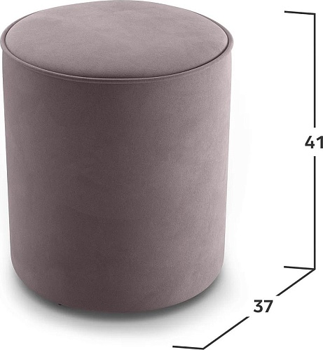 Пуфик Mio Tesoro 132 (бежевый Velutto 22)